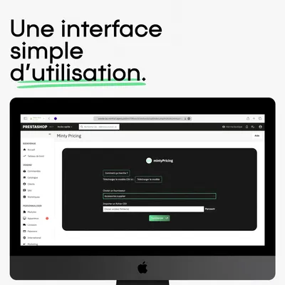 Une interface simple d'utilisation