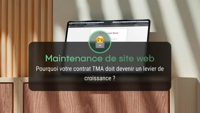 Maintenance site web : contrat TMA orienté performance