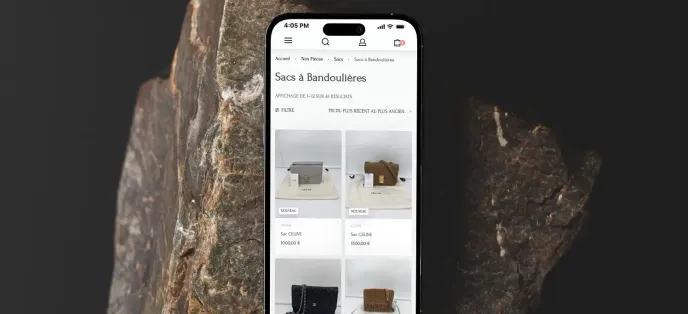 Image de la page produit du site Maison Clémence en version téléphone