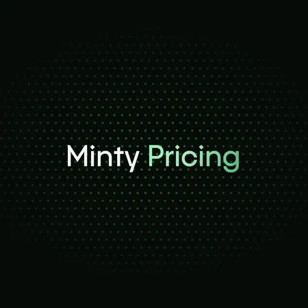 Illustration du projet Minty Pricing