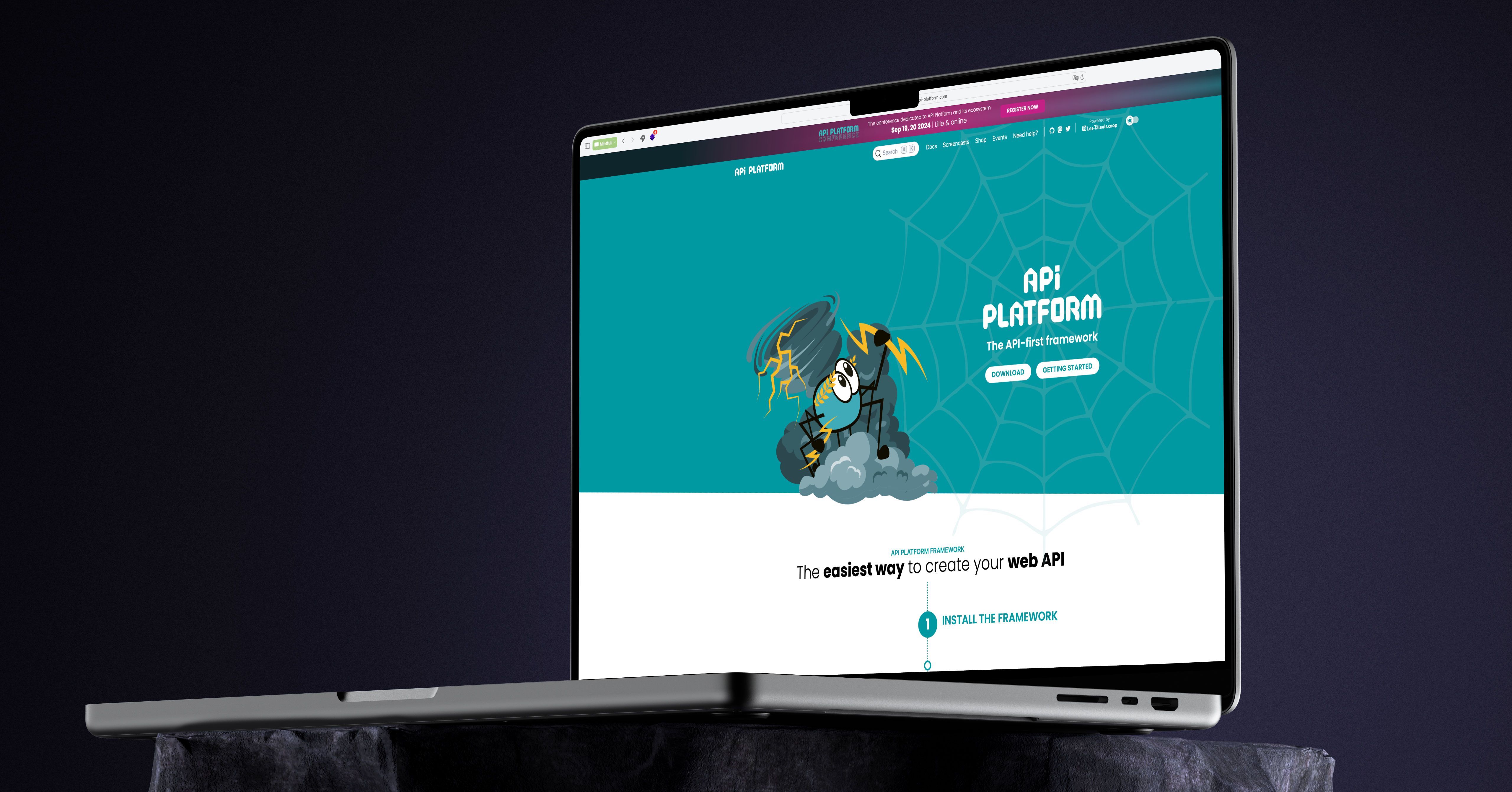 Illustration du site API Platform